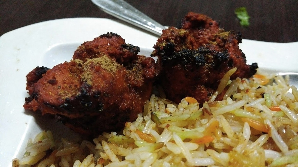 Tandoori Chicken Biryani